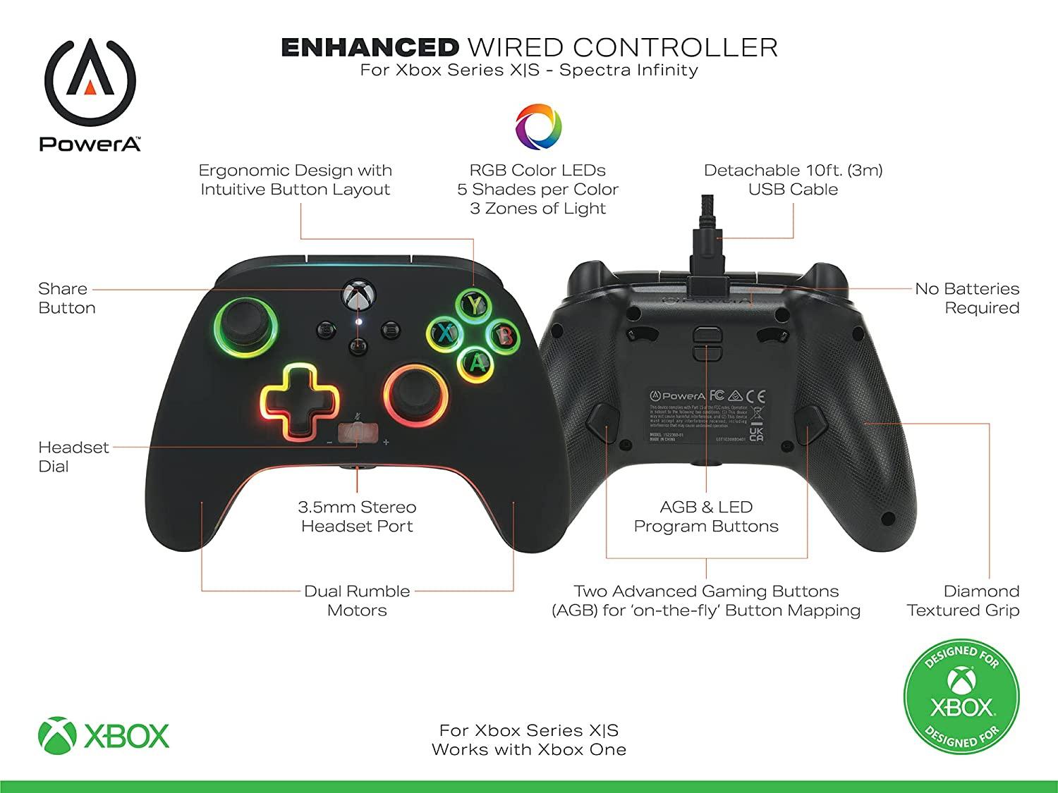 Produktbild Spectra Infinity Wired Controller  Xbox Series X|S 4 von 5