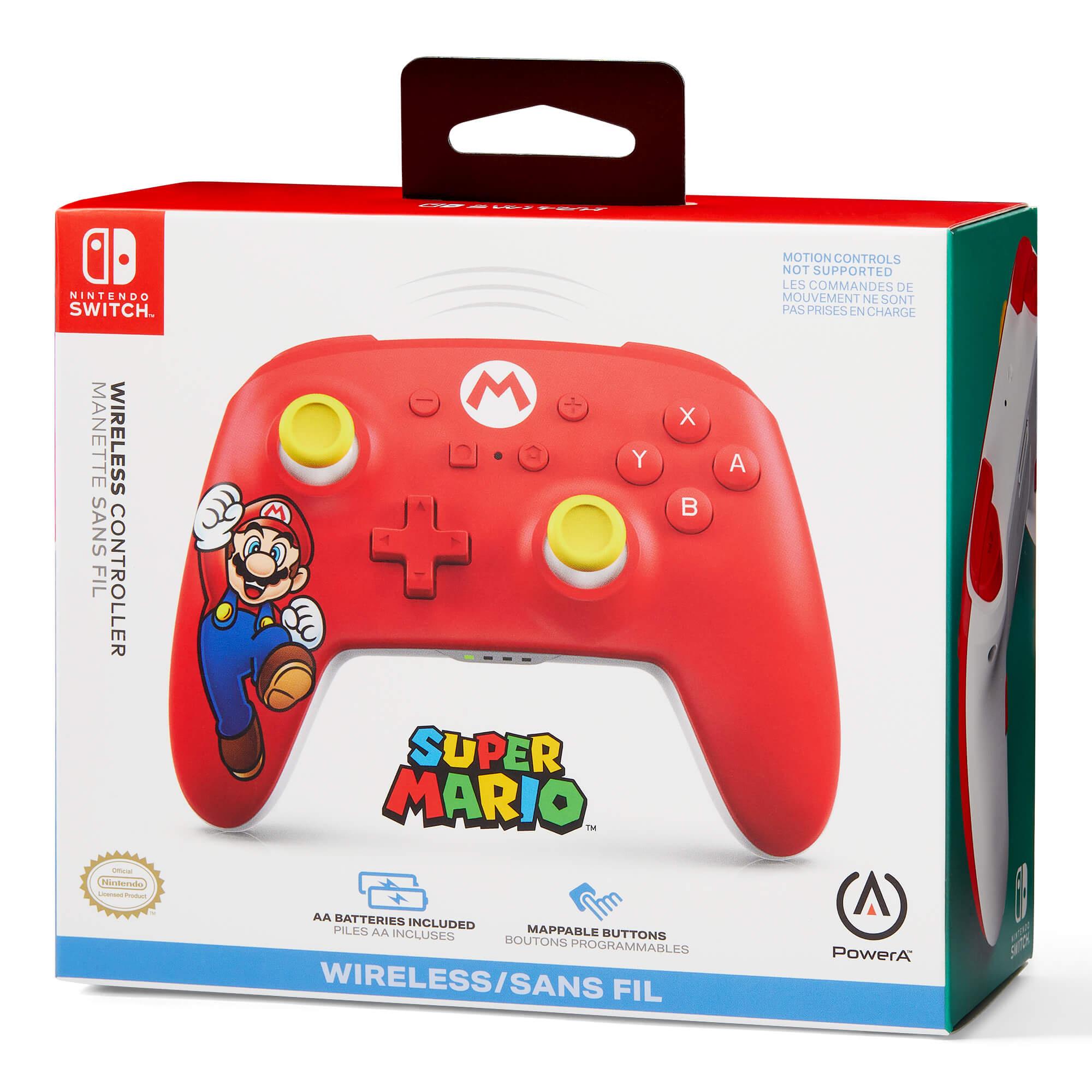 Produktbild PowerA Wireless Controller für Nintendo Switch - Mario-Joy 2 von 4