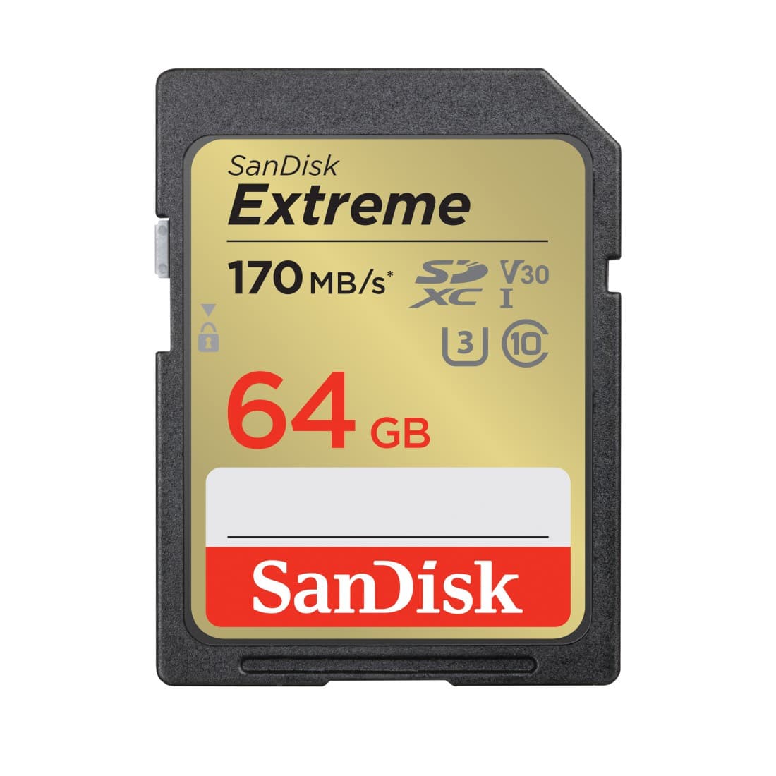 SANDISK SDXC Extreme 64GB (170/80 MB/s R/W) + 1 Jahr RescuePRO Deluxe