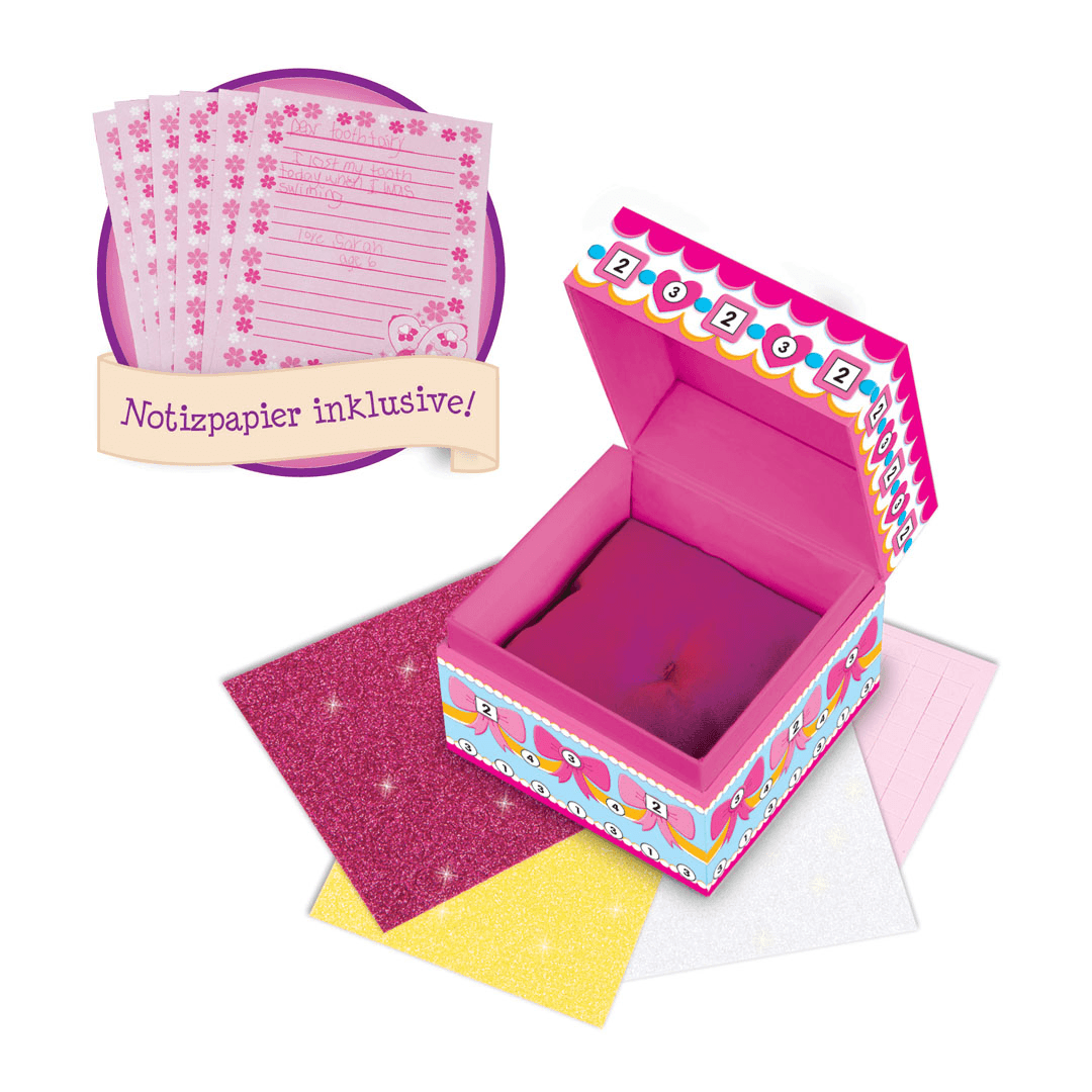 Produktbild Sticky Mosaics - Schmuckkästchen Zahnfee, 232 Plättchen, Geschichtenheft 2 von 4