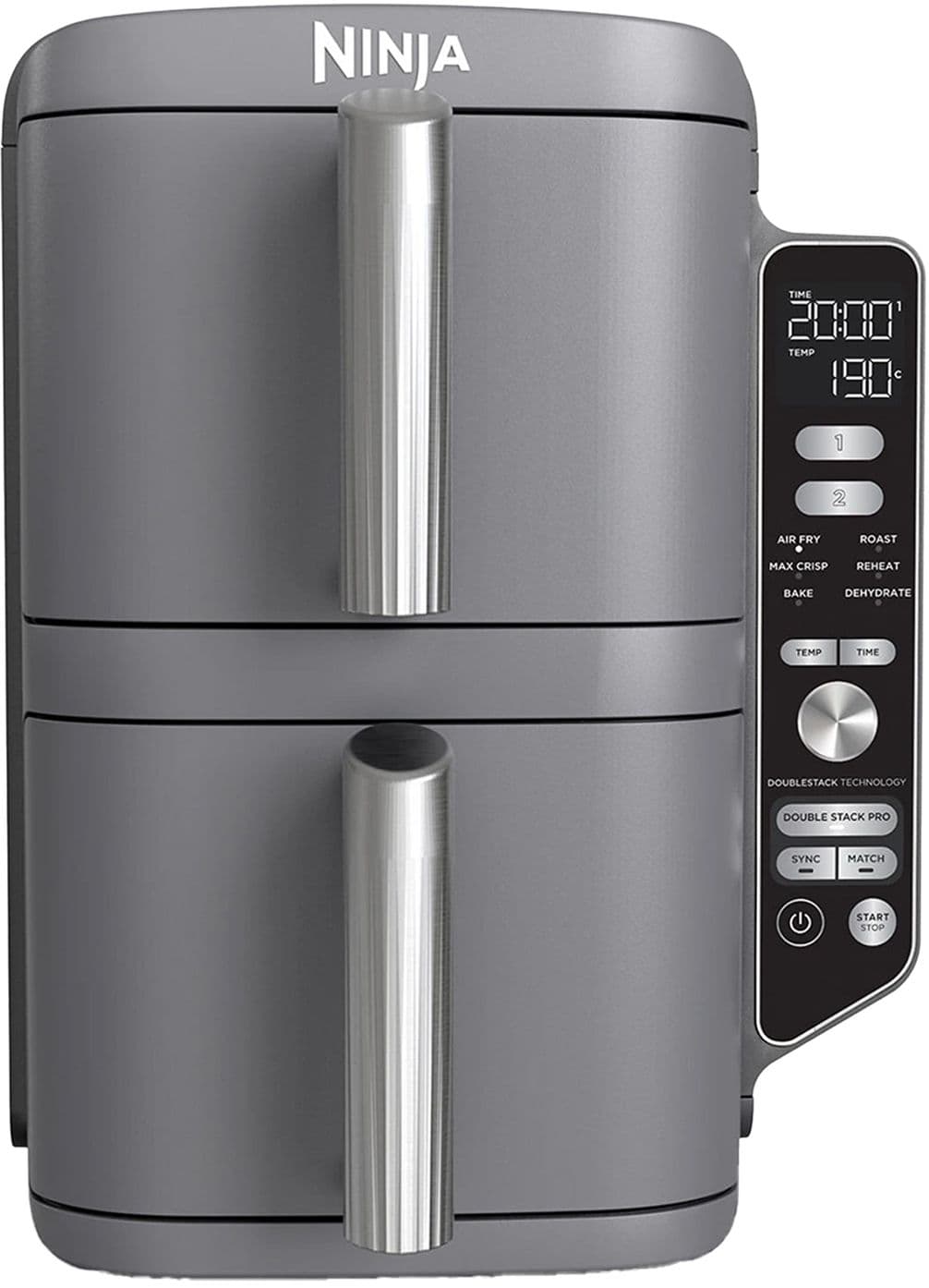 Ninja Heißluftfritteuse Doublestack SL400EU 9,5l 