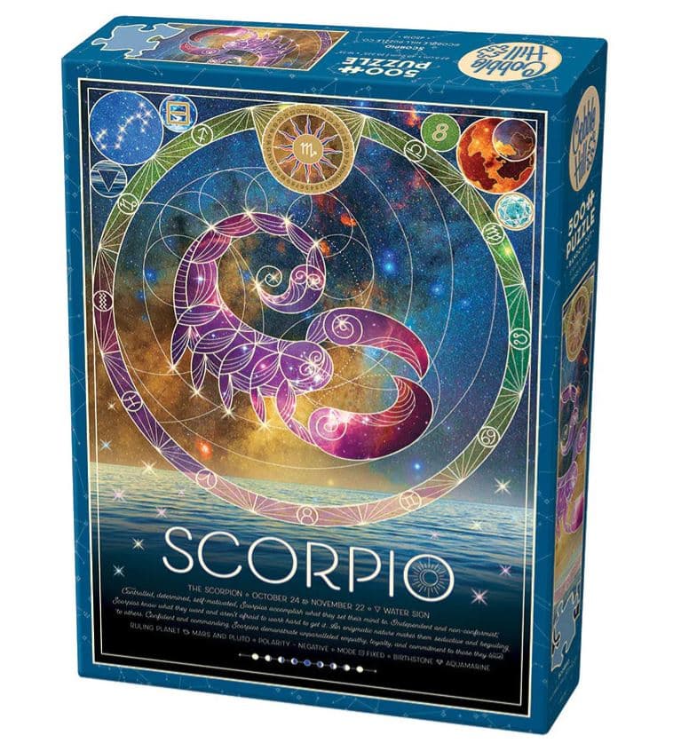 Cobble Hill - Sternzeichen Puzzle - Skorpion, 500 Teile