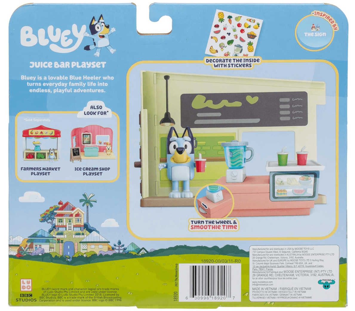 Produktbild Bluey Juice Bar Playset – Magischer Smoothie-Spaß für kleine Fans 4 von 9