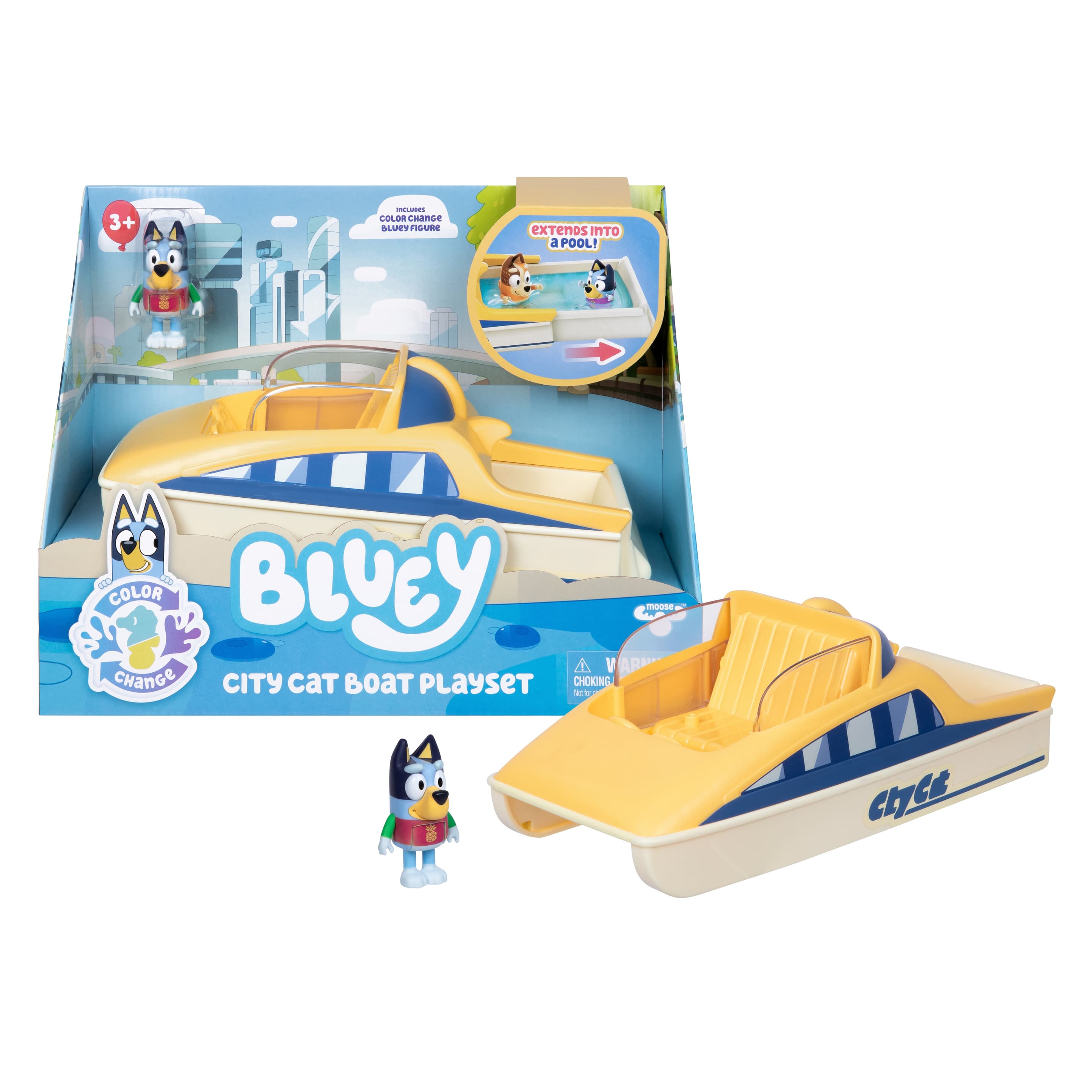 Bluey  CityCat-Spielset