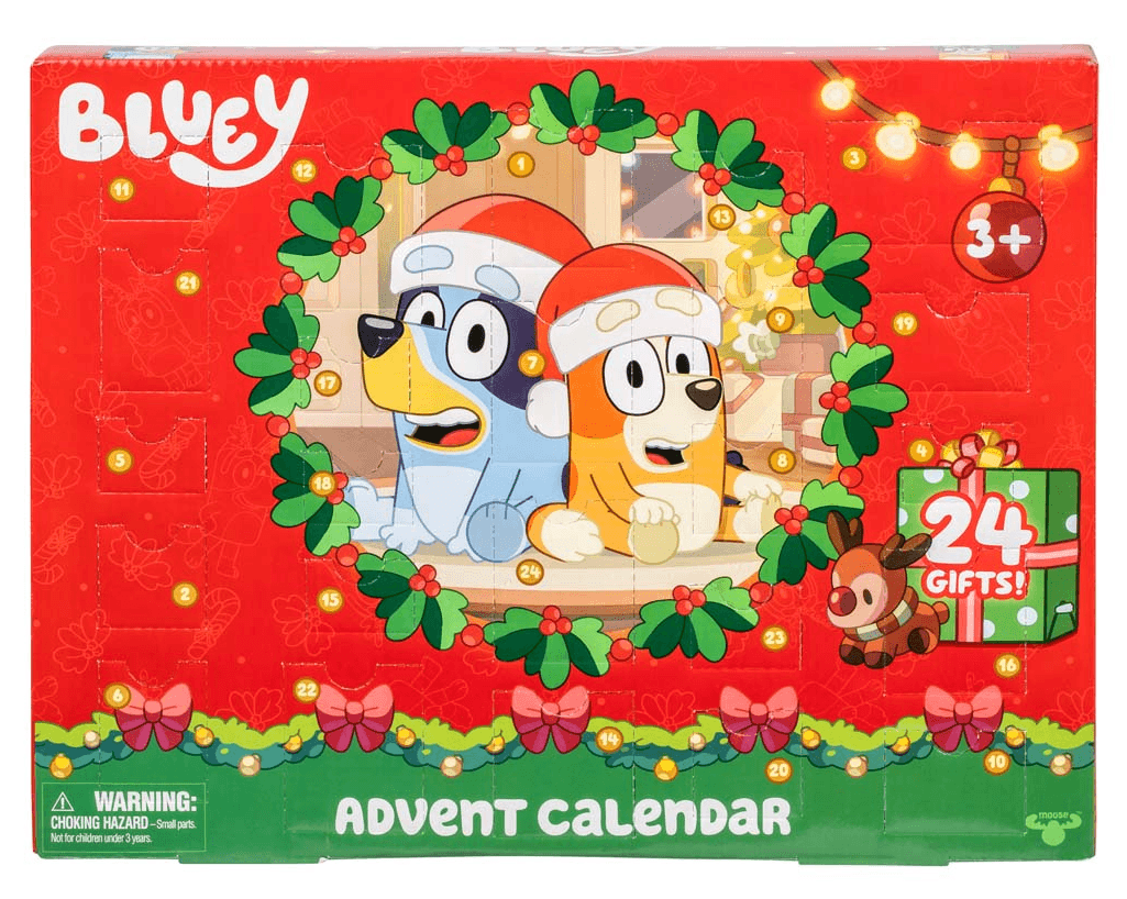 BLUEY-Adventskalender mit Mini-Spielfiguren S13