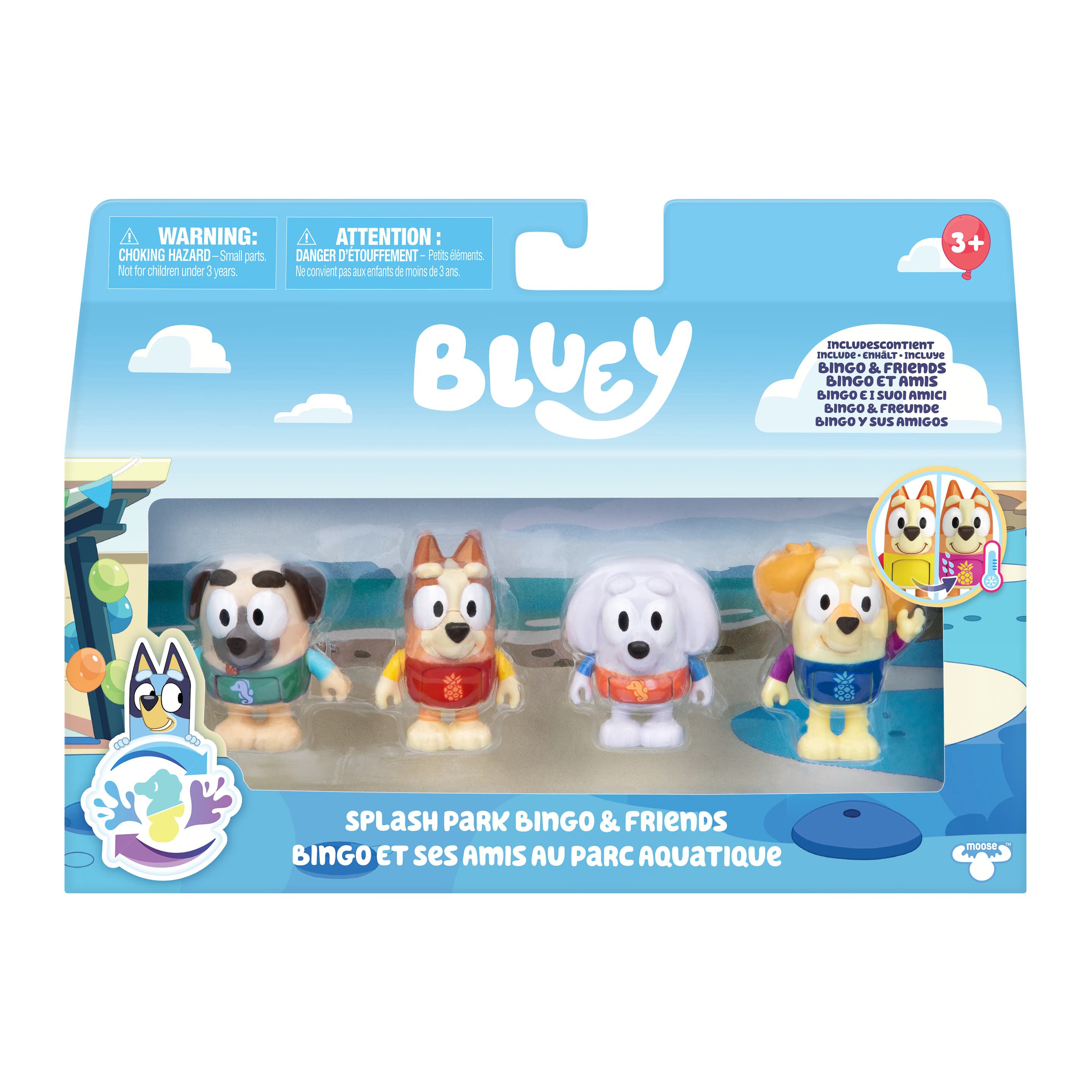 Produktbild Bluey Wasserspielplatz Bingo & Freunde – 4er-Figurenset 11 von 11