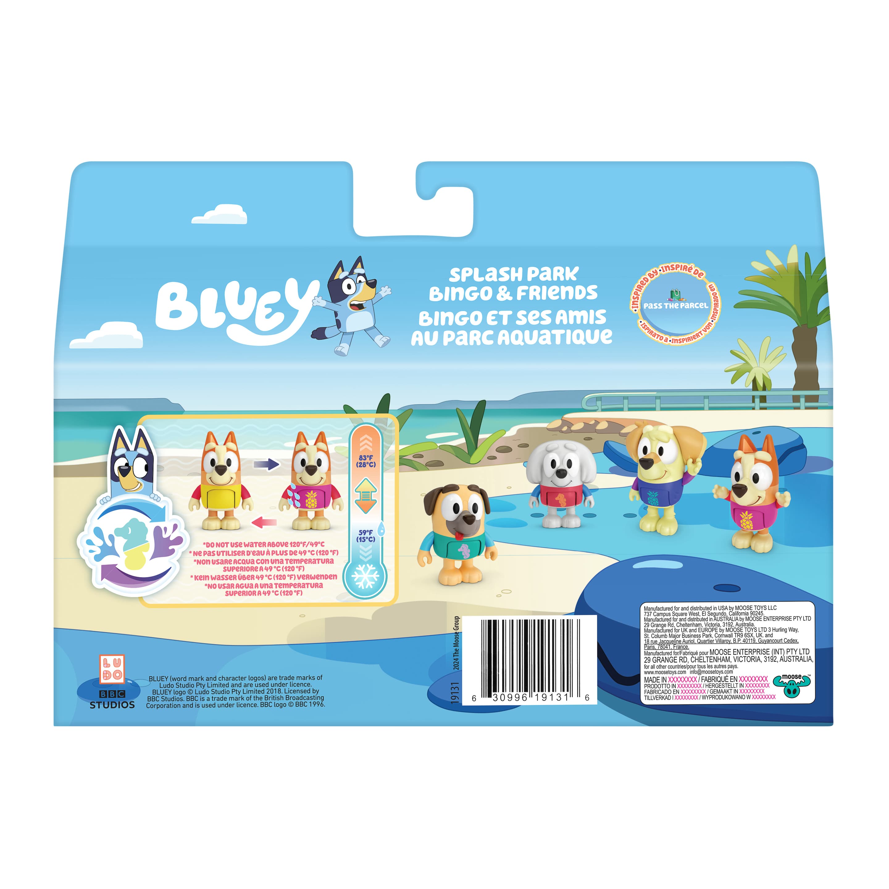 Produktbild Bluey Wasserspielplatz Bingo & Freunde – 4er-Figurenset 10 von 11