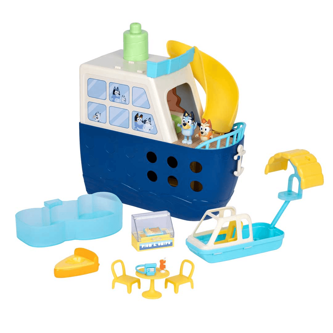 BLUEY S15 Spielset: Kreuzfahrtschiff