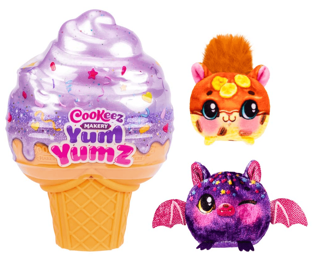 Produktbild COOKEEZ MAKERY – Yum Yumz 2er-Pack S2 | Duftende Plüschtiere im Eiswaffel-Design 4 von 4