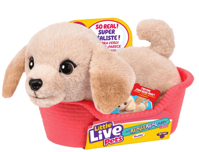 Little Live Pets – My Really Real Puppy Mini's "Buddy" der Golden Retriever