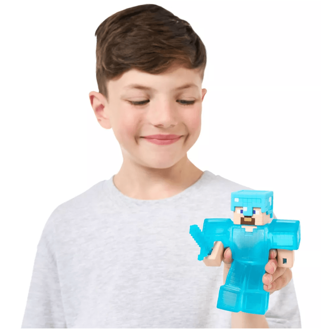 Produktbild Heroes of Goo Jit Zu Minecraft Steve Action-Figur 5 von 9