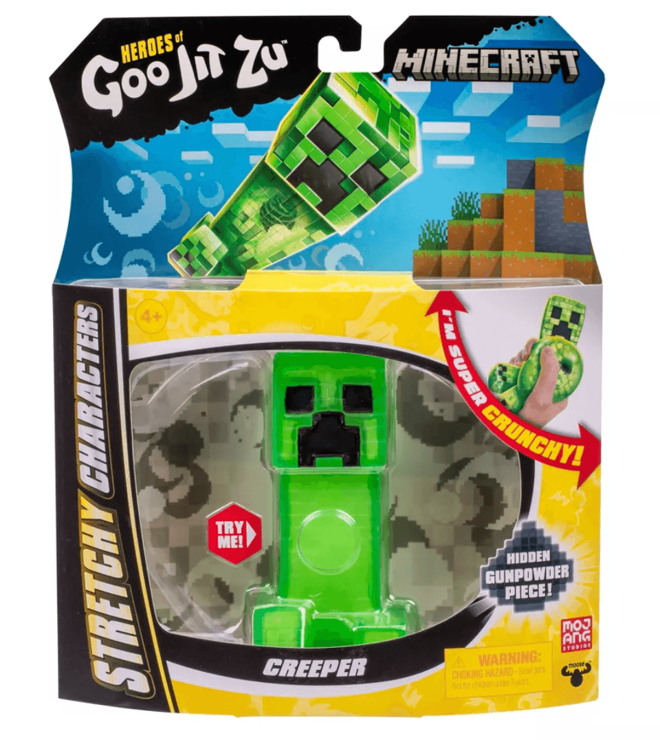 Produktbild Heroes of Goo Jit Zu Minecraft Creeper Action-Figur 8 von 8