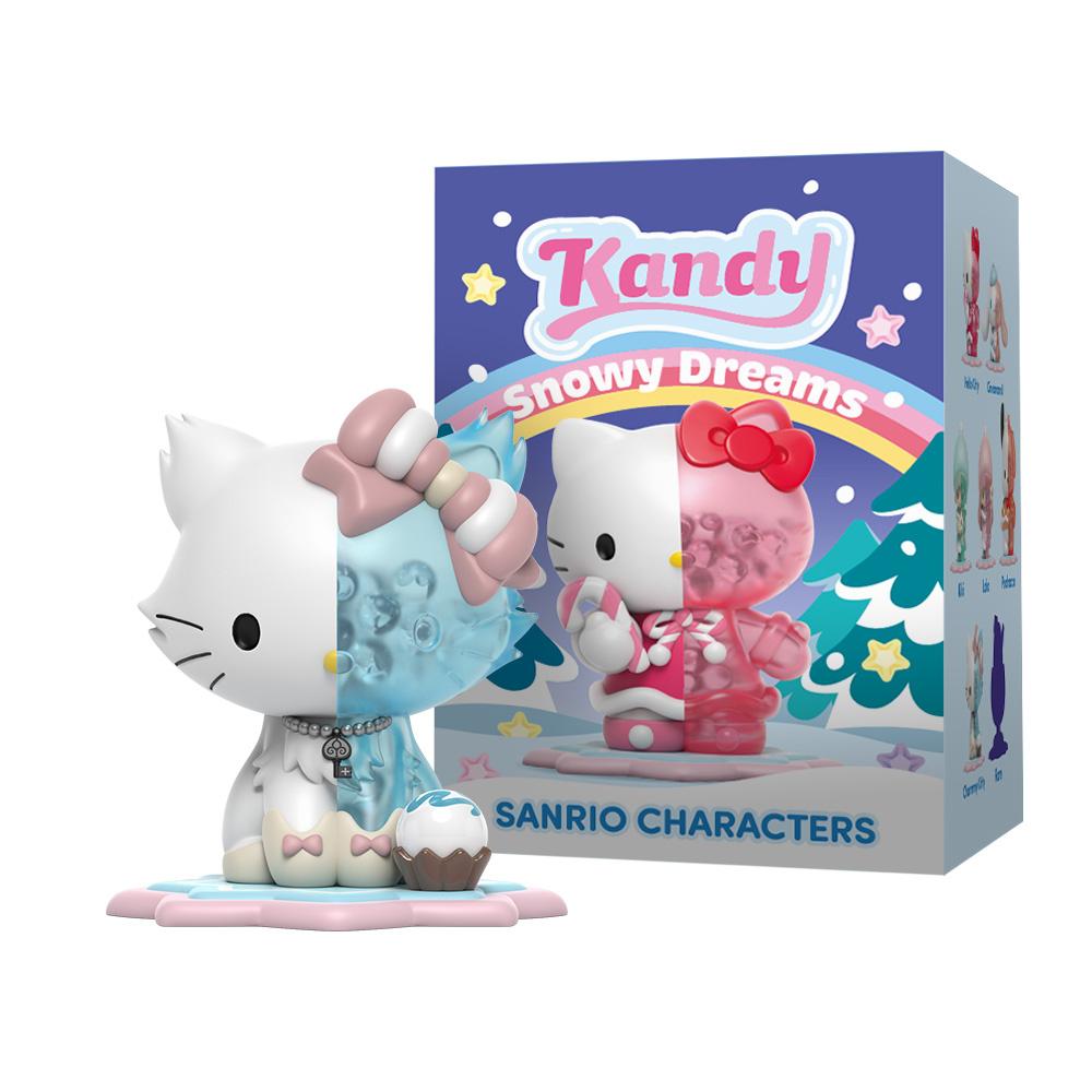 Produktbild Spielzeug-Sammelfiguren in Blindbox - Mighty Jaxx Kandy x Sanrio Hello Kitty Snowy Dream Serie 3 Sammelfigur - sortiert 3 von 8
