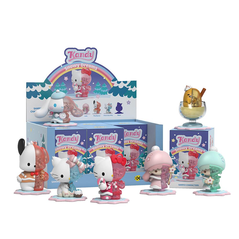 Spielzeug-Sammelfiguren in Blindbox - Mighty Jaxx Kandy x Sanrio Hello Kitty Snowy Dream Serie 3 Sammelfigur - sortiert