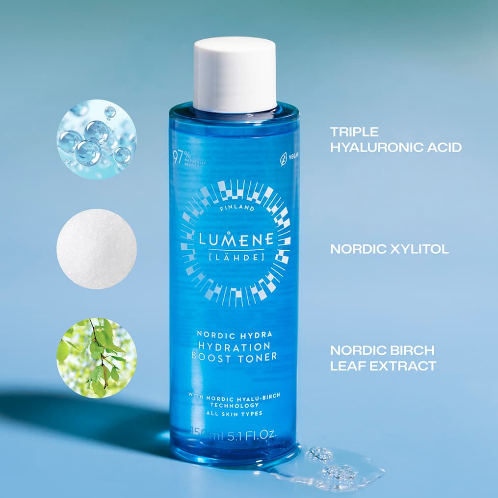 Produktbild LUMENE Nordic Hydra [Lähde] Hydration Boost Toner 4 von 8