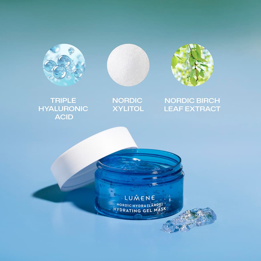 Produktbild LUMENE Nordic Hydra [Lähde] Hydrating Gel Mask 5 von 8