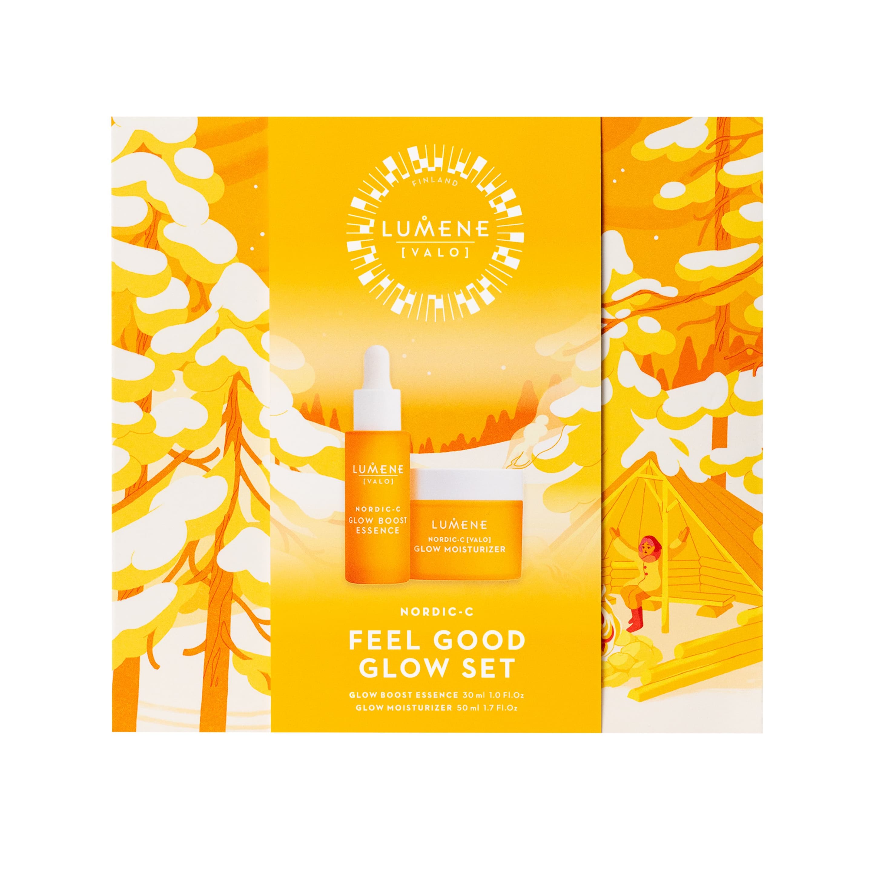 LUMENE Nordic-C [Valo] Feel Good Glow Set Geschenkverpackung