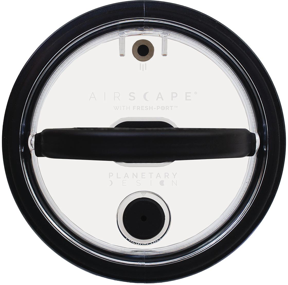 Airscape® Fresh-Port Vakuum-Ventildeckel für kleine und mittlere Airscape® Edelstahl-Behälter