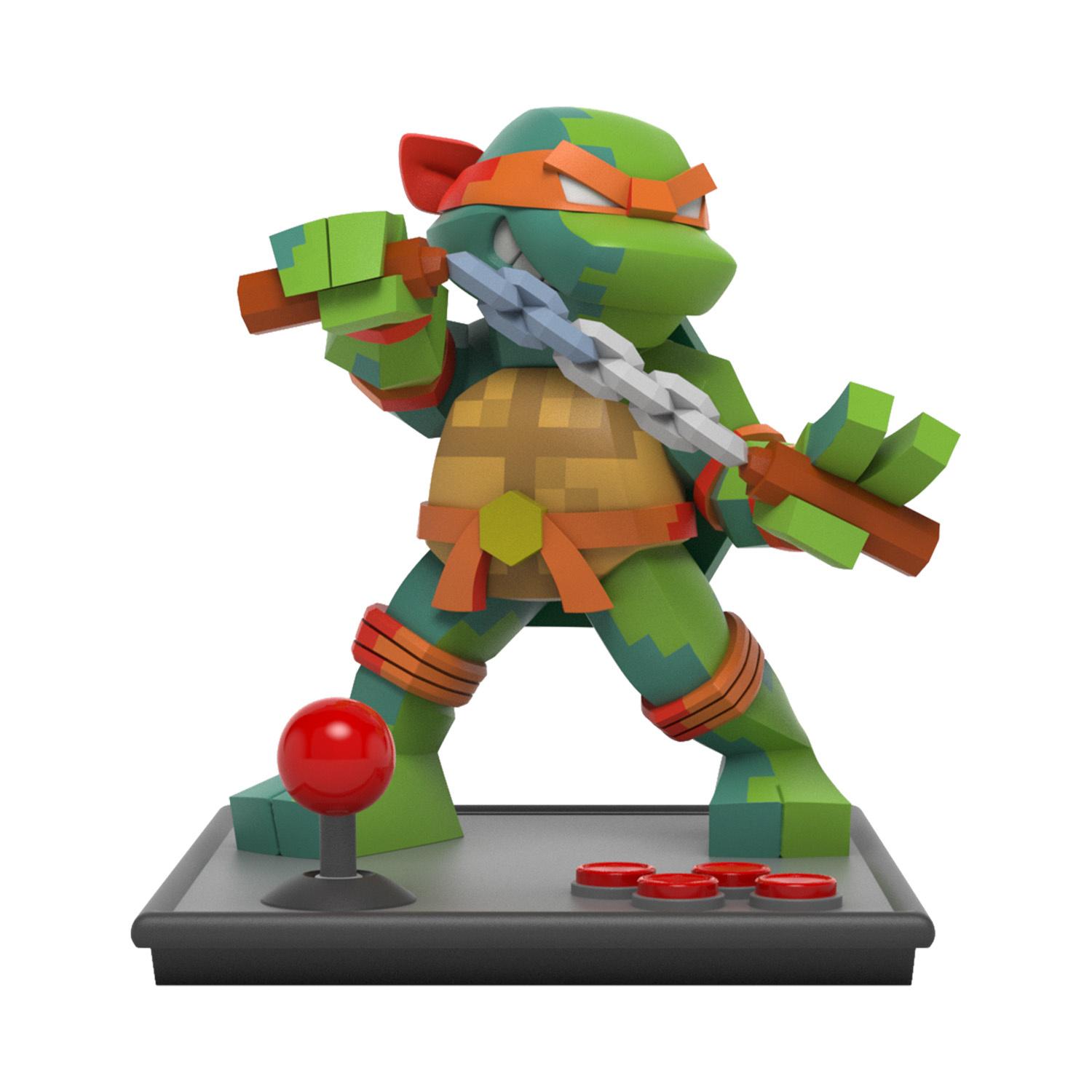 Produktbild Arcade Teenage Mutant Ninja Turtles Mighty Jaxx Sammelfigur - sortiert - eine Packung enthält eine zufällige Figur 5 von 8