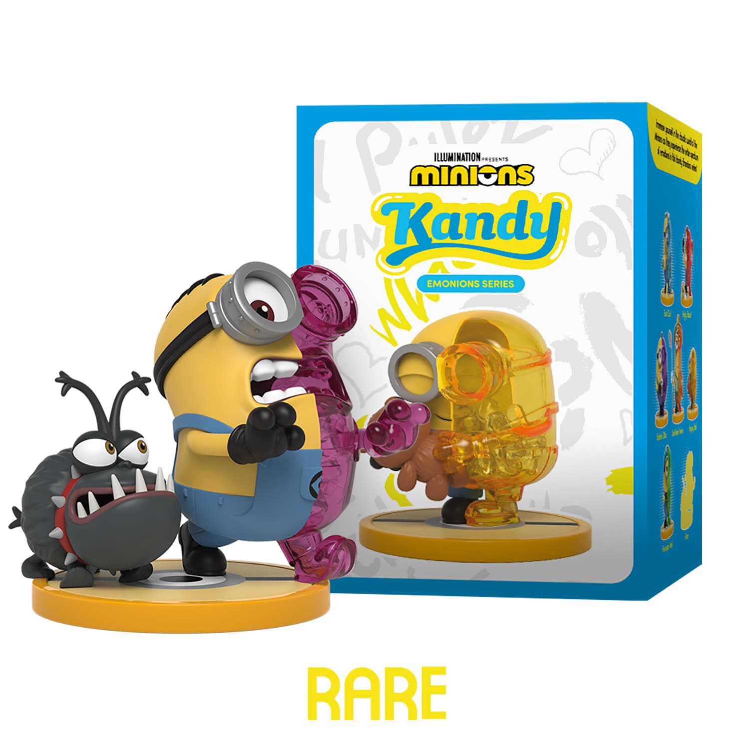 Produktbild Kandy x Minions - Emonions  Sammelfigur - sortiert - eine Packung enthält eine zufällige Figur 6 von 8