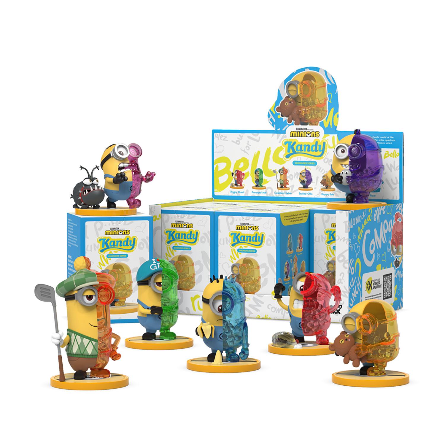 Kandy x Minions - Emonions  Sammelfigur - sortiert - eine Packung enthält eine zufällige Figur