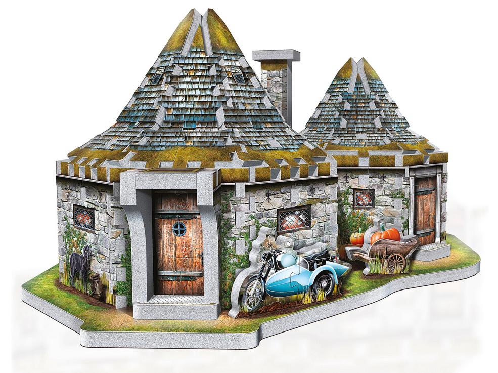 Produktbild Wrebbit 3D Puzzle - Harry Potter - Hagrids Hütte - Harry Potter (270) / Hagrids Hut 2 von 5
