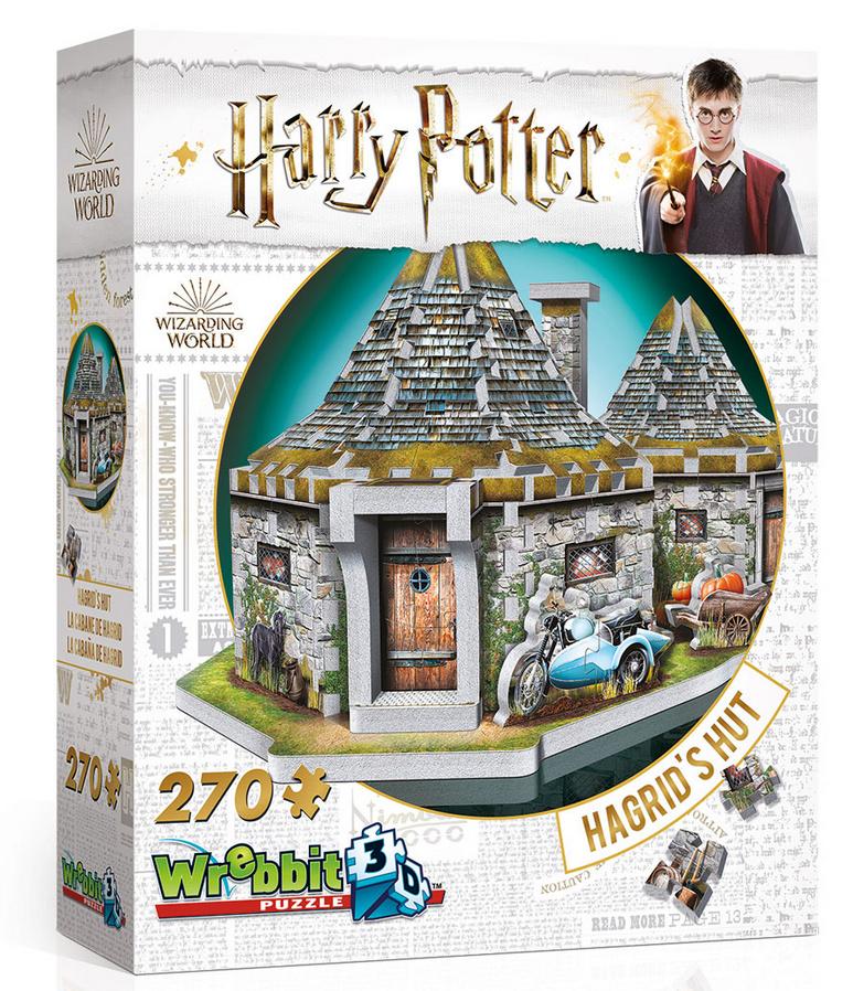 Wrebbit 3D Puzzle - Harry Potter - Hagrids Hütte - Harry Potter (270) / Hagrids Hut