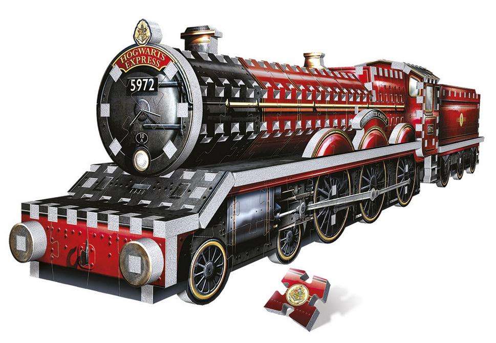 Produktbild Wrebbit 3D Puzzle - Harry Potter - 3D-Puzzle Hogwarts Express Zug, 460 Teile 2 von 4