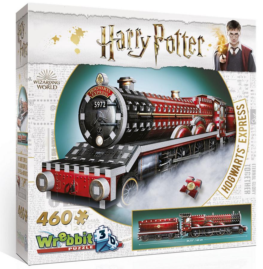 Wrebbit 3D Puzzle - Harry Potter - 3D-Puzzle Hogwarts Express Zug, 460 Teile