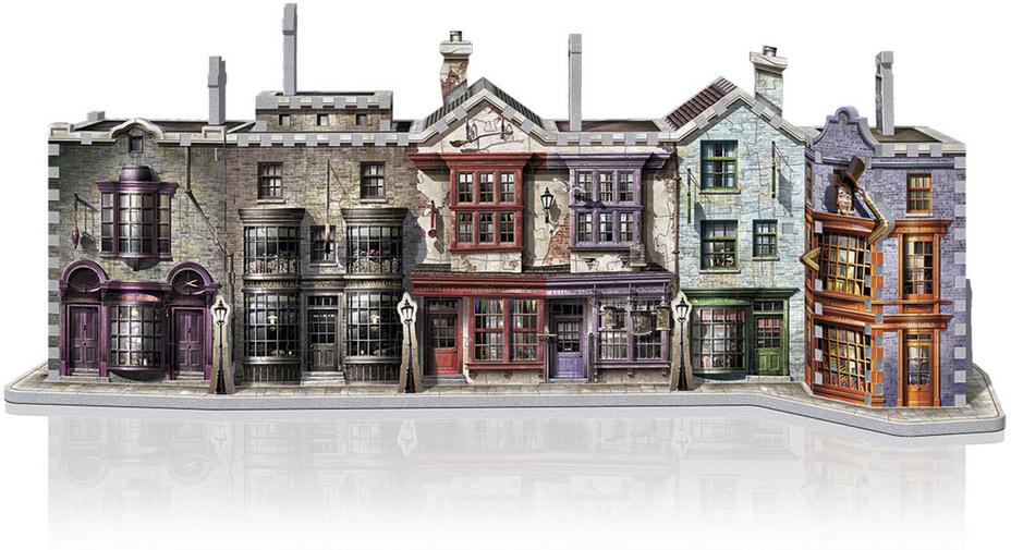 Produktbild Wrebbit 3D Puzzle - Harry Potter - 3D-Puzzle Winkelgasse, 450 Teile 2 von 3