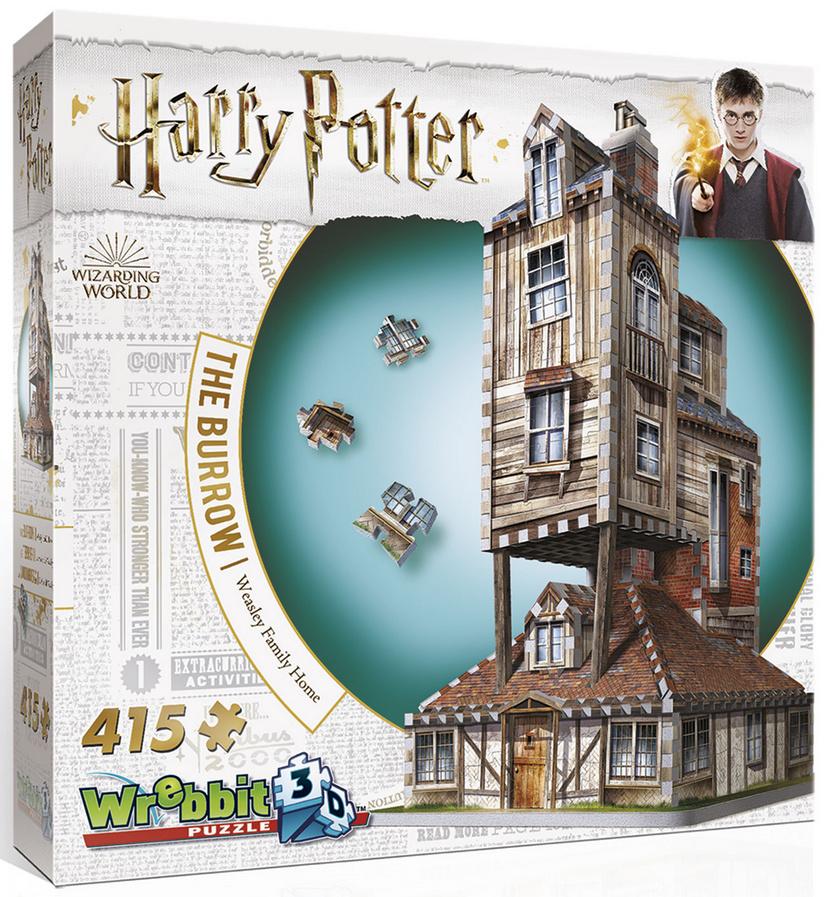 Wrebbit 3D Puzzle - Harry Potter - 3D-Puzzle Fuchsbau, 415 Teile