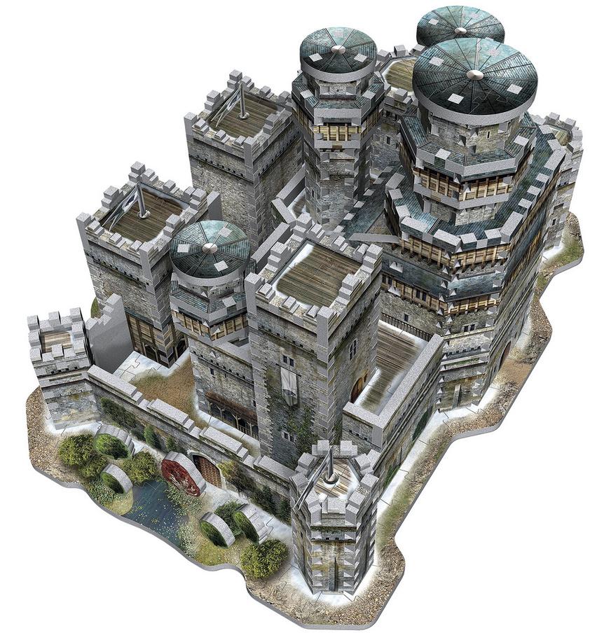 Produktbild Wrebbit 3D Puzzle - Game of Thrones - 3D-Puzzle Winterfell, 910 Teile 5 von 5