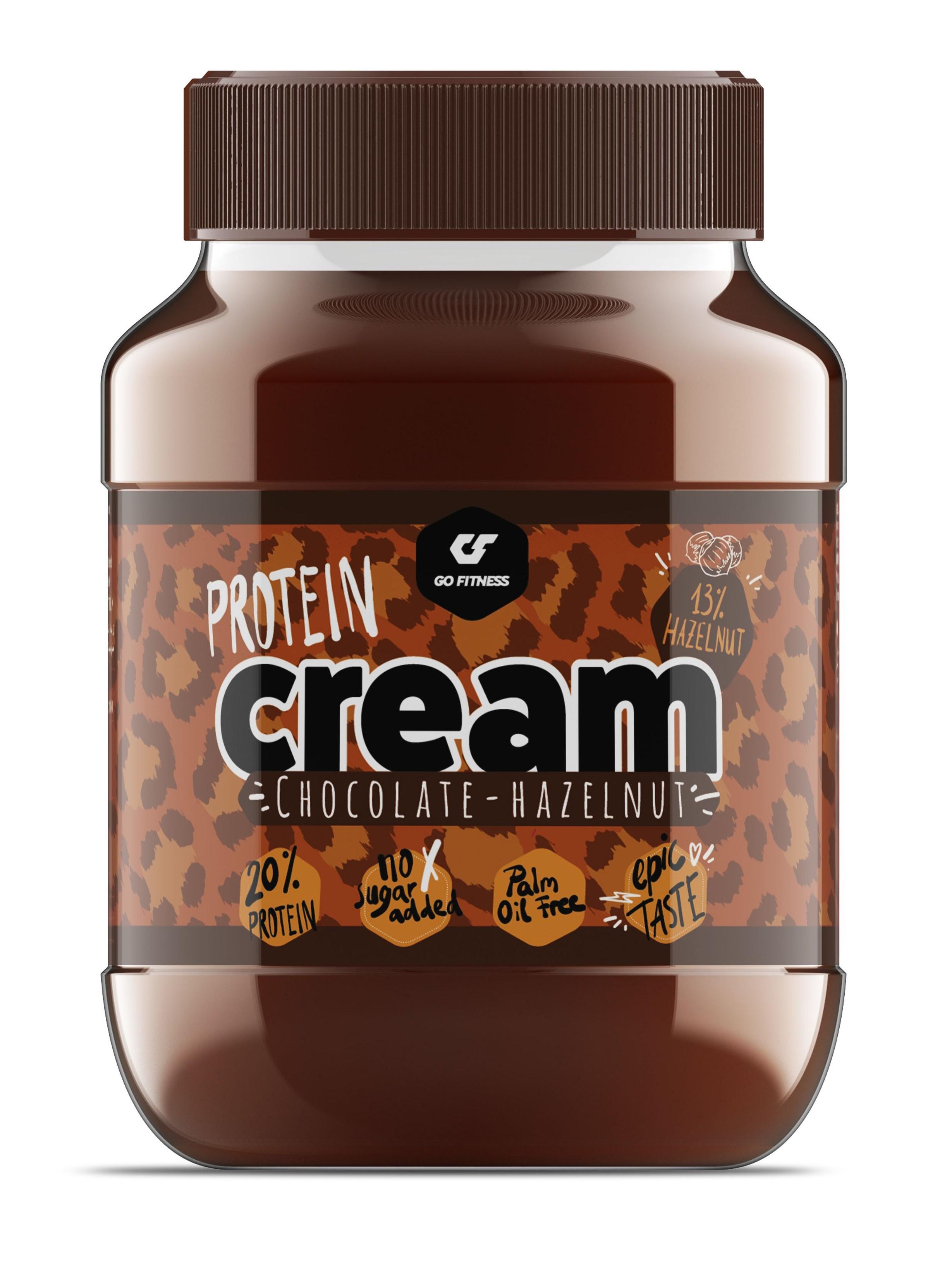 GO FITNESS Protein Cream Chocolate Hazelnut