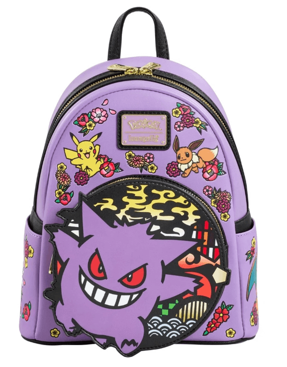 Loungefly Pokemon Embroided Wagara Mini Backpack