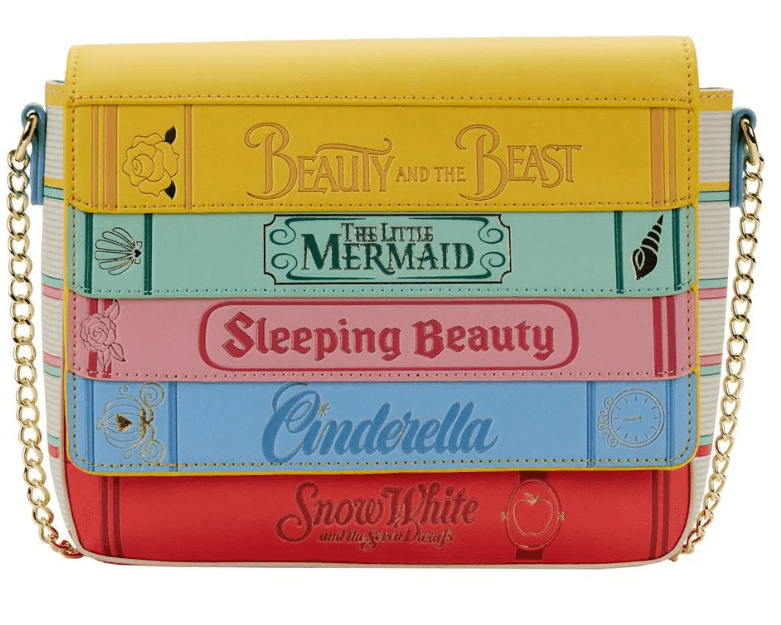 Loungefly Disney Cross Body Bag Disney Princess Books Classics