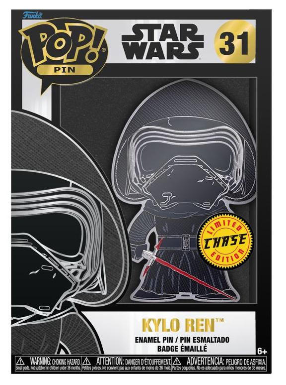 Produktbild Funko - POP! - Star Wars - Kylo Ren (mit Variante) 4"Enamel Pin 3 von 3