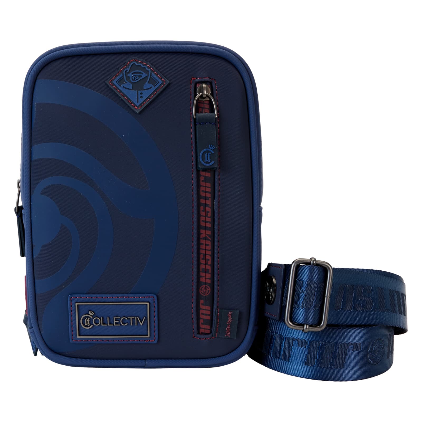 Loungefly Jujutsu Kaisen The INFLUENCR Convertible Sling & Crossbody Bag