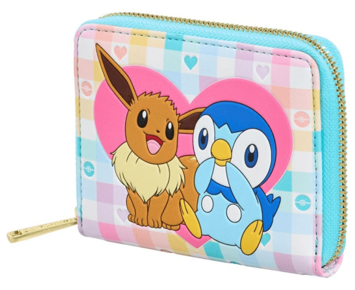 Loungefly Pokemon Wallet Piplup and Eevee Friends