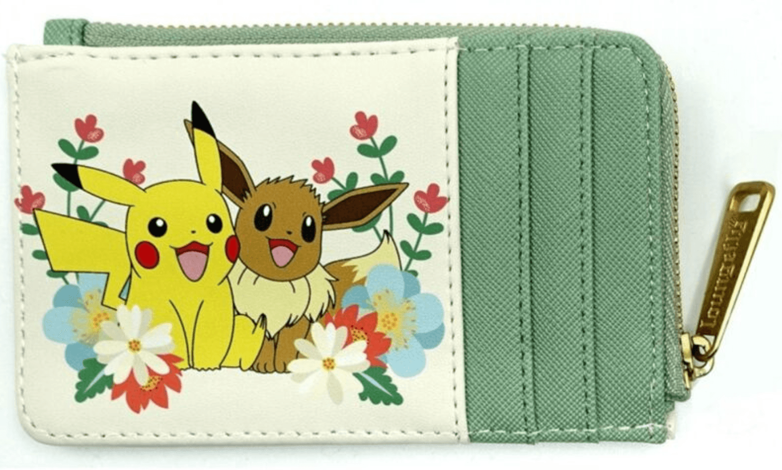 Produktbild Loungefly Pokemon Wallet Pikachu & Eevee Floral 2 von 2