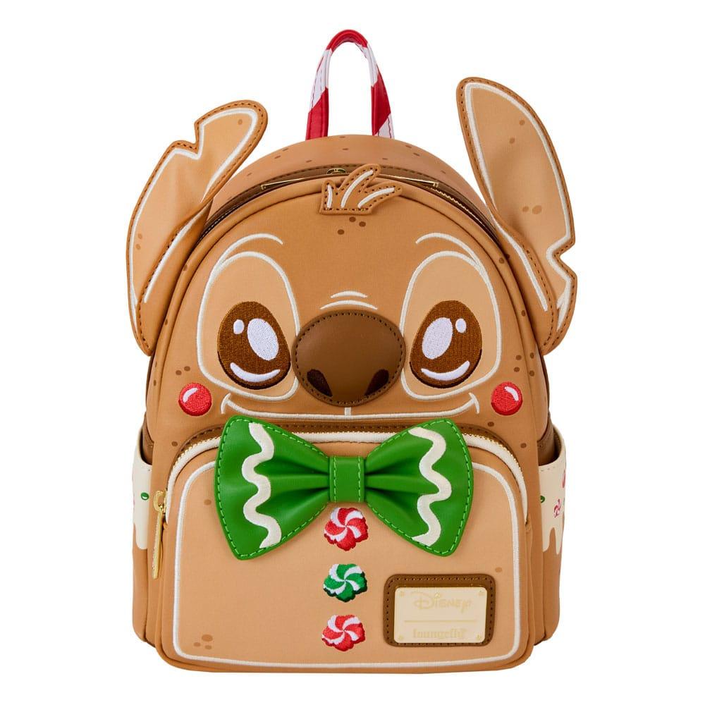 Loungefly Lilo&Stitch by Loungefly Mini Rucksack Gingerbread Heart Stitch Cosplay
