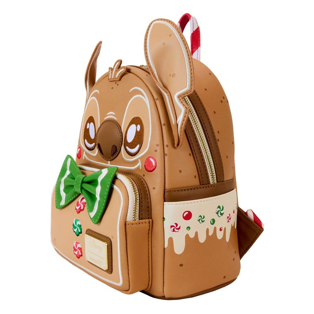 Produktbild Loungefly Lilo&Stitch by Loungefly Mini Rucksack Gingerbread Heart Stitch Cosplay 4 von 5
