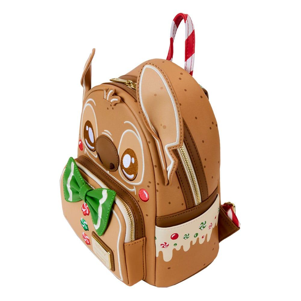 Produktbild Loungefly Lilo&Stitch by Loungefly Mini Rucksack Gingerbread Heart Stitch Cosplay 3 von 5
