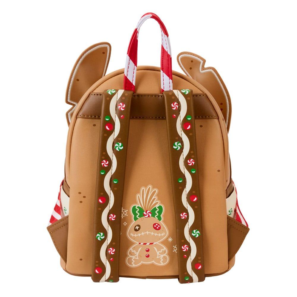 Produktbild Loungefly Lilo&Stitch by Loungefly Mini Rucksack Gingerbread Heart Stitch Cosplay 5 von 5