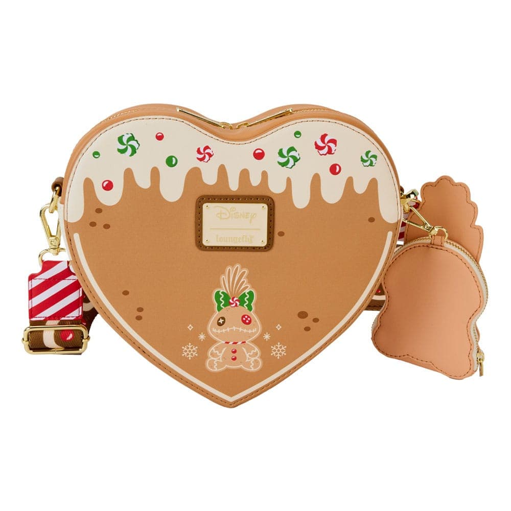 Produktbild Funko Disney - Lilo & Stitch - Loungefly Disney Umhängetasche Lilo & Stitch Angel and Stitch Gingerbread Heart 3 von 4