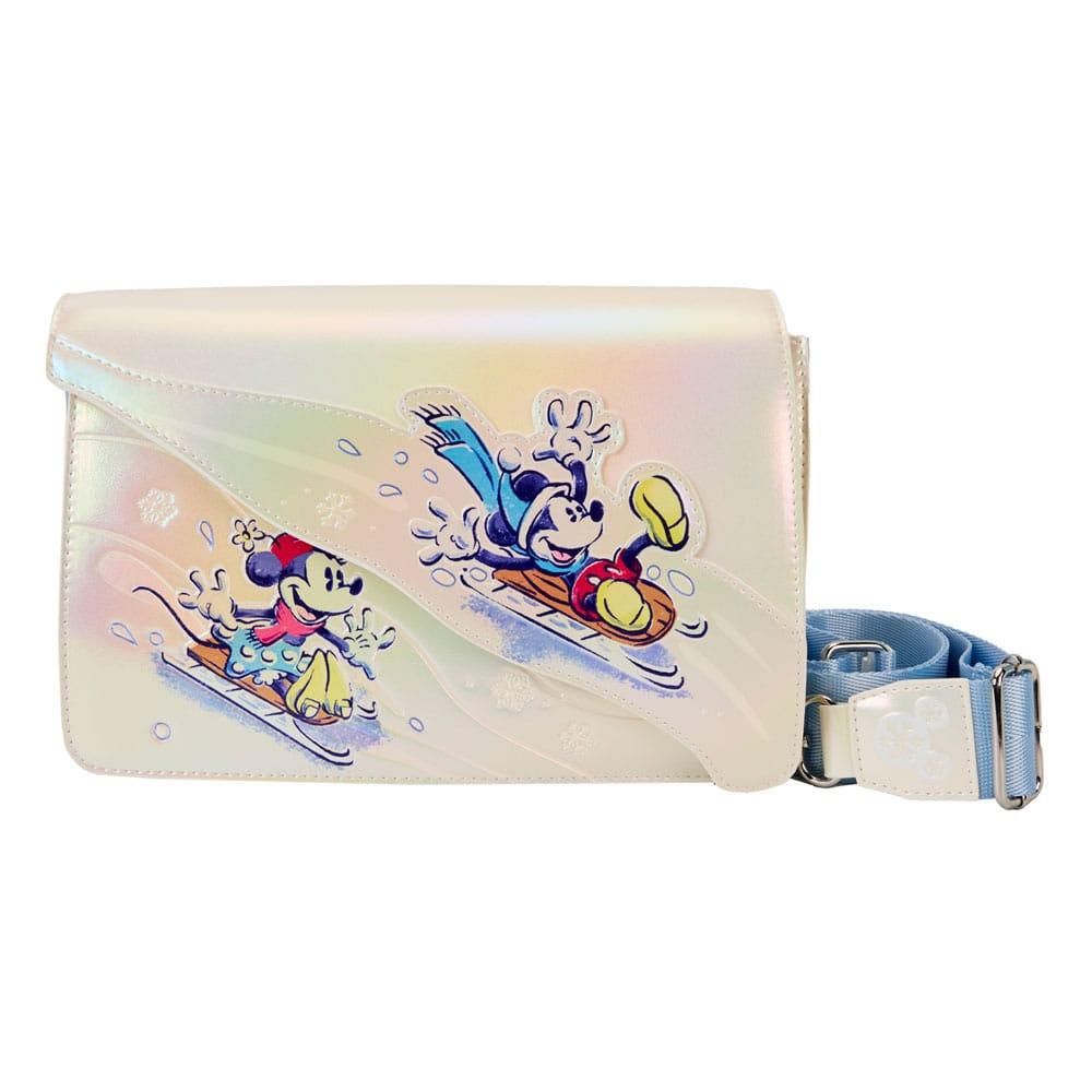 Loungefly Disney by Loungefly Umhängetasche Mickey and friends Winter Wonderland
