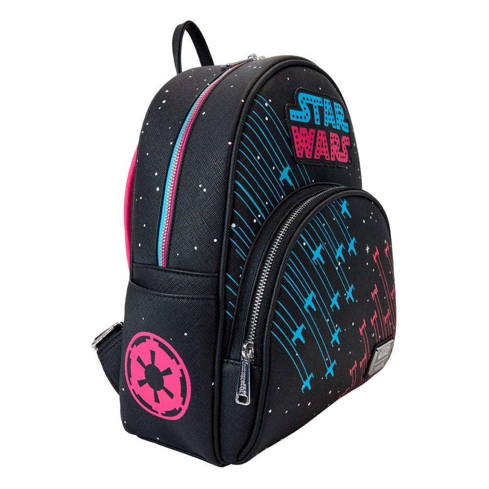 Produktbild Loungefly Star Wars by Loungefly Rucksack Mini Neon 70s 7 von 8