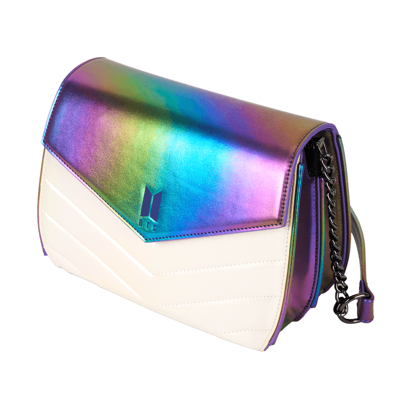 Produktbild Loungefly BTS Iridescent Quilted Crossbody Bag 7 von 9