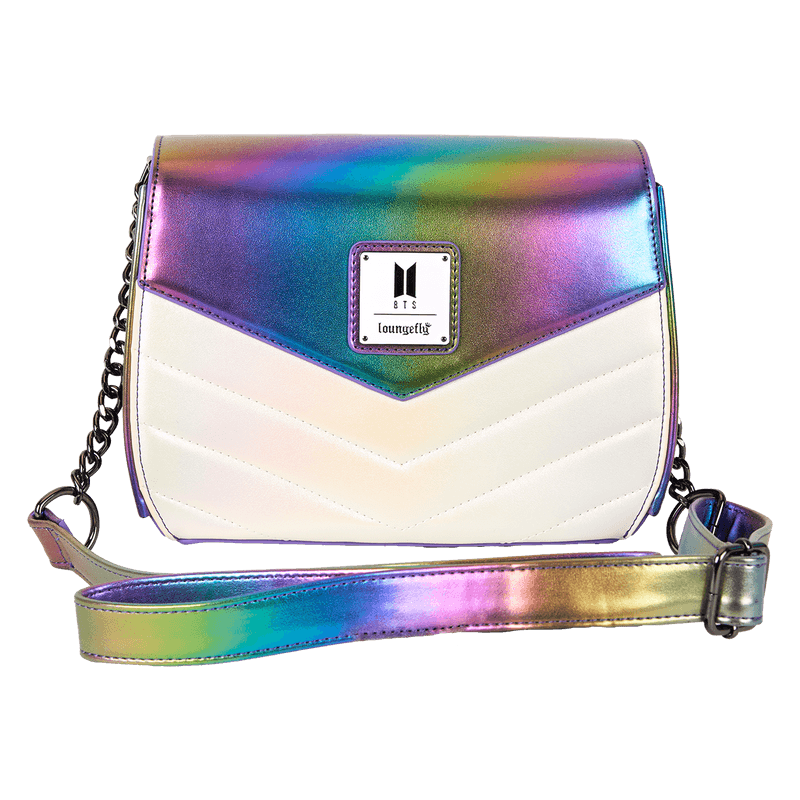 Produktbild Loungefly BTS Iridescent Quilted Crossbody Bag 6 von 9