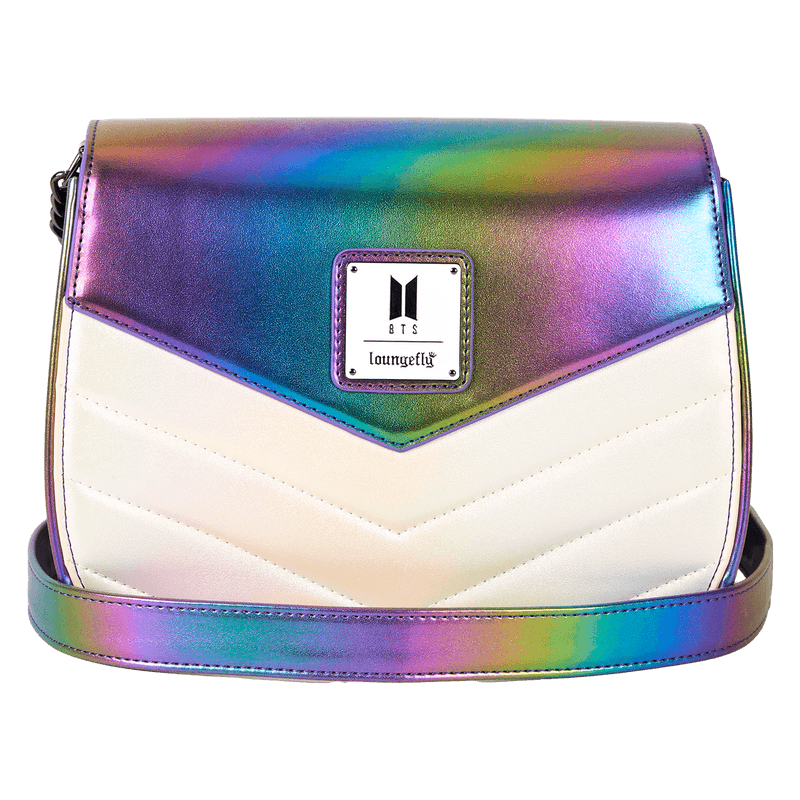 Produktbild Loungefly BTS Iridescent Quilted Crossbody Bag 5 von 9