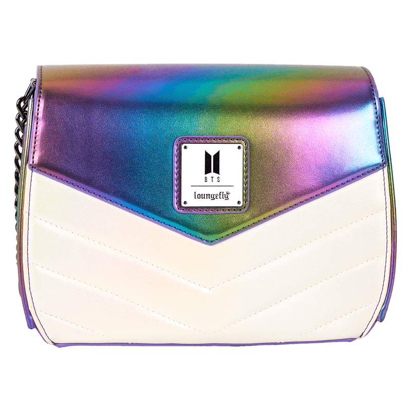 Produktbild Loungefly BTS Iridescent Quilted Crossbody Bag 4 von 9